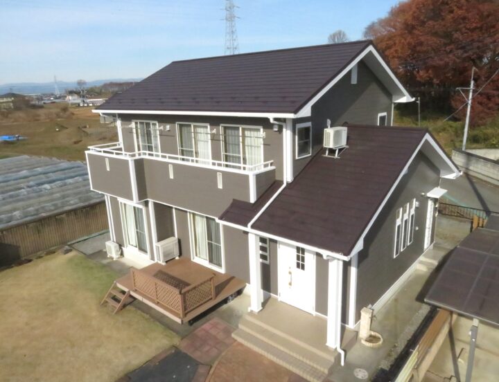 栃木県下野市 S様邸 屋根葺き替え工事『アイジー工業 スーパーガルテクト』