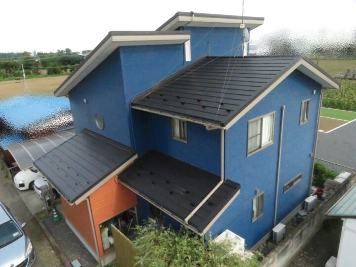 栃木県小山市 M様邸 屋根カバー工法『アイジー工業 スーパーガルテクト』